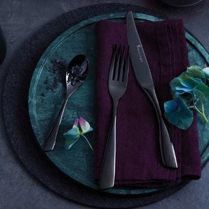 Stanley Rogers Soho Onyx 56pc Cutlery Set Cutlery Sets The Cooks Kitchen 