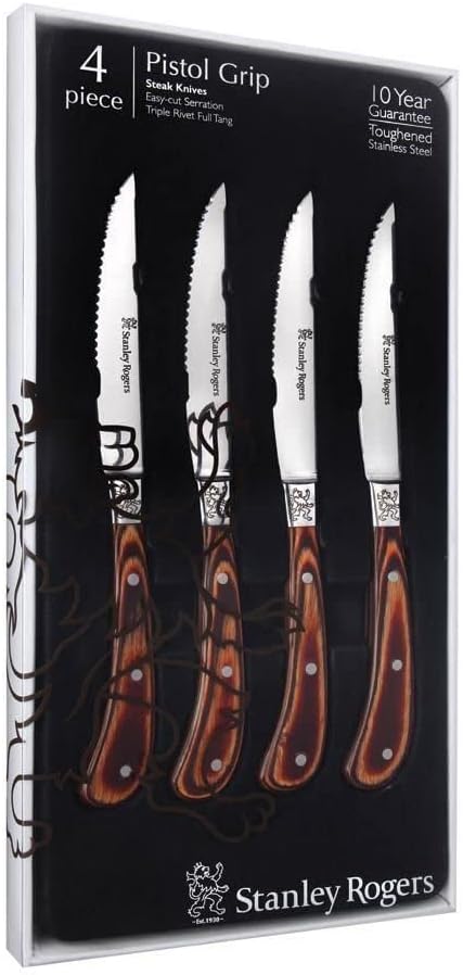 Stanley Rogers Woodland Steak 4 Pce Set