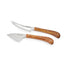 Stanley Rogers Pistol Grip Acacia 2 Piece Cheese Knife Set