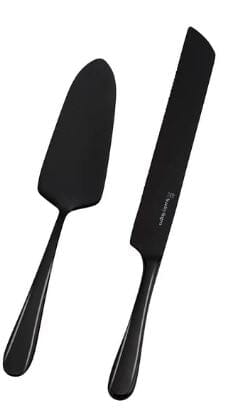 Stanley Rogers Albany Onyx Cake Knife & Server Specialist Knives The Cooks Kitchen 