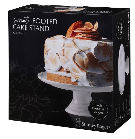 Stnaley Rogers Sorrento Footed Cake Stand - 30cm