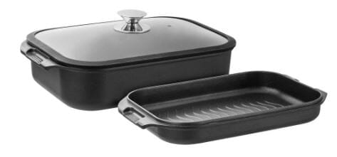 Pyrolux Induction 3pc Double Roaster Set Roasting & Smoking The Cooks Kitchen 