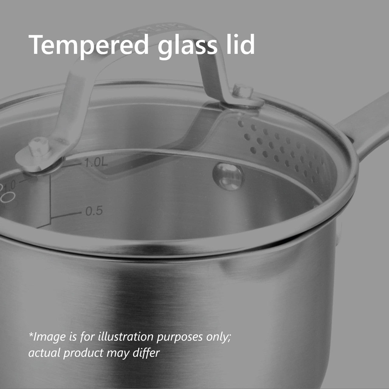 Pyrolux Radius 85 Saucepan 18cm/2.5l