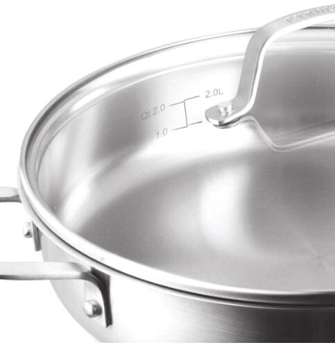 Pyrolux Radius 85 Saute Pan 32cm/4.4l Frypan - Chef Pan - Saute Pan The Cooks Kitchen 