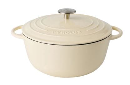 Pyrochef 26cm/5l Round French Oven Meringue French Oven The Cooks Kitchen 