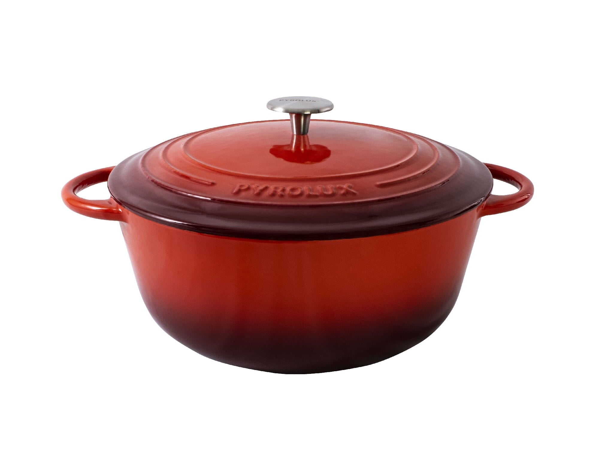 Pyrolux Pyrochef Round French Oven 20cm/2l - Red French Oven The Cooks Kitchen Mandurah 