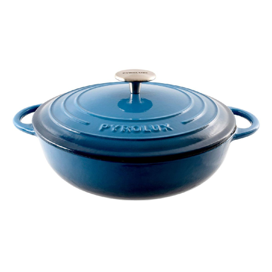 Pyrolux Pyrochef 24cm/2.5l Round Chef Pan Ocean Blue