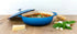 Pyrolux Pyrochef Round Chef Pan 24cm - Ocean Blue Enameled Cast Iron The Cooks Kitchen 