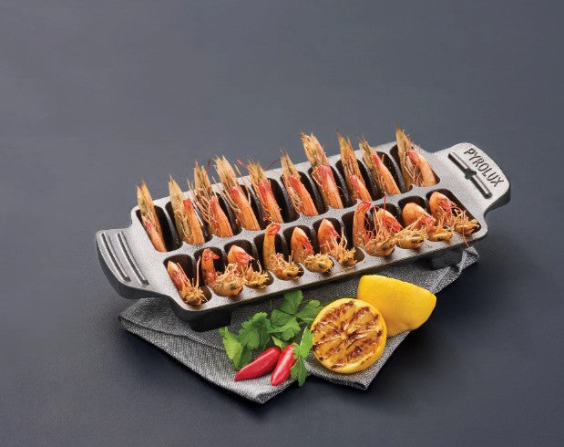 Pyrolux Pyrocast Prawn Grill Tray