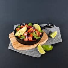 Pyrocast Skillet 13.5cm W/ Maple Tray Frypan - Chef Pan - Saute Pan The Cooks Kitchen 