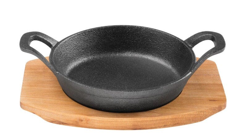 Pyrolux Pyrocast 15.5cm Round Gratin W/ Tray Frypan - Chef Pan - Saute Pan The Cooks Kitchen 