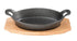 Pyrolux Pyrocast Oval Gratin With Wooden Tray 15.5x10cm
