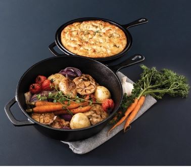 Pryrolux Pyrocast 2pce Duo Cookware Set