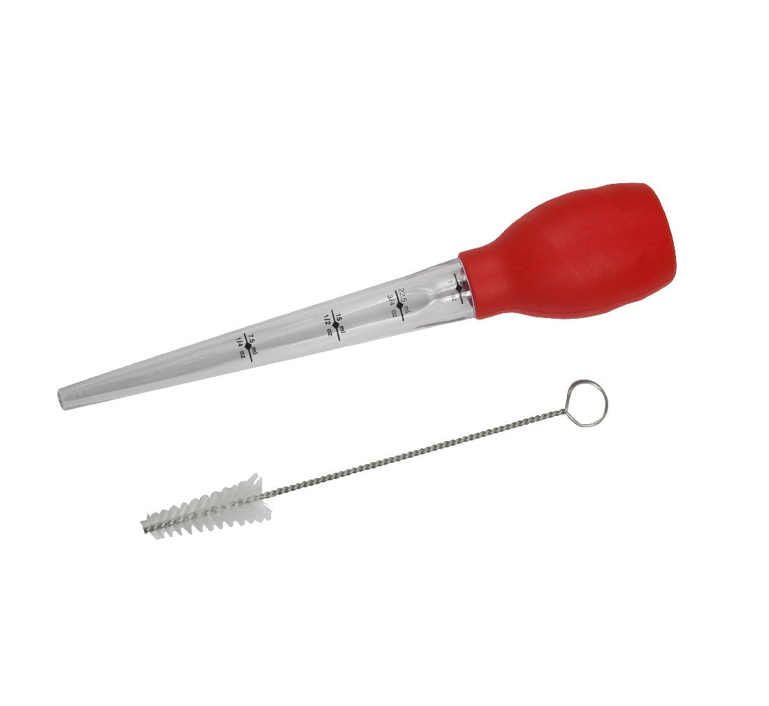 Avanti Stand-up Baster Set With Cleaning Brush