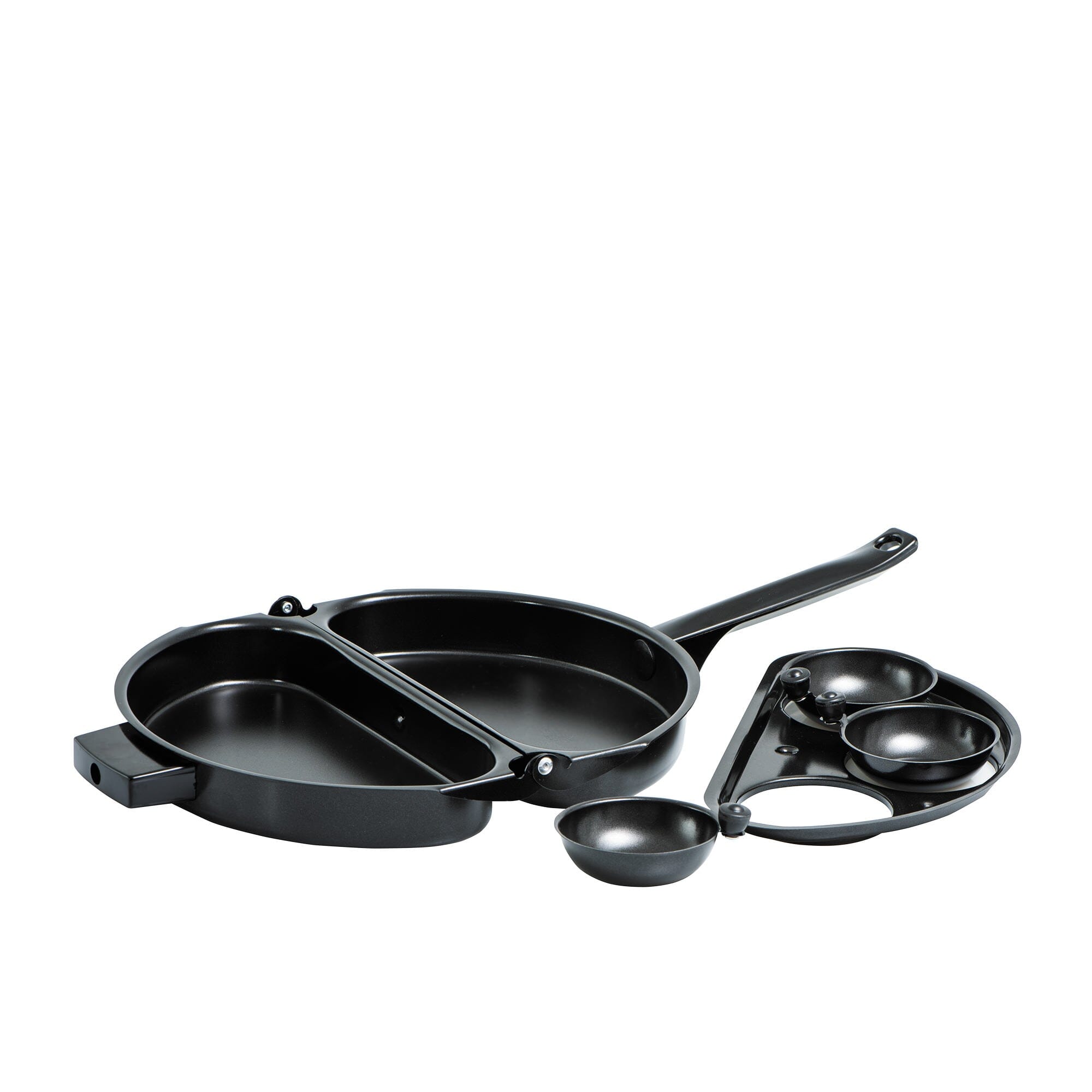 Avanti Non-stick Omlette & Poaching Pan Frypan - Chef Pan - Saute Pan The Cooks Kitchen 