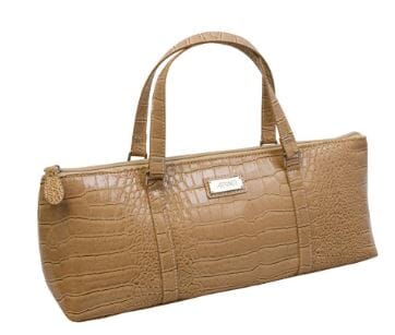 Avanti Insulated Wine Purse Beige Crocodile Skin The Cooks Kitchen 
