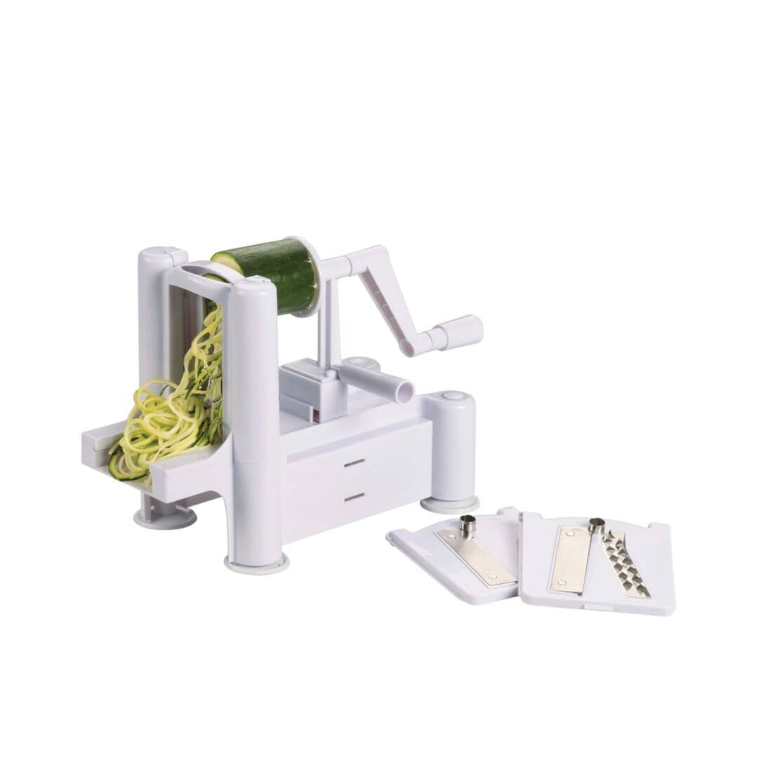 Spiretti Fruit & Veg Slicer - 3 Blades Gadgets The Cooks Kitchen 