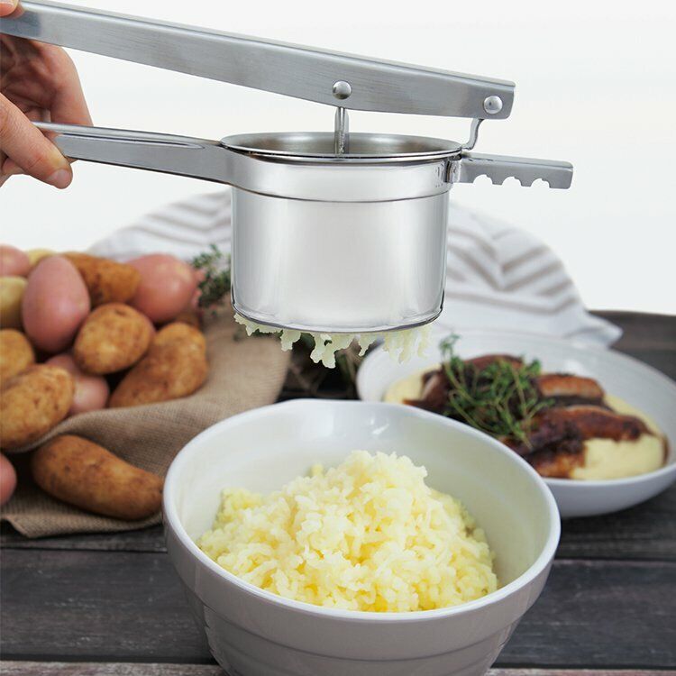 Avanti Stainless Steel Potato Ricer With 3 Blades