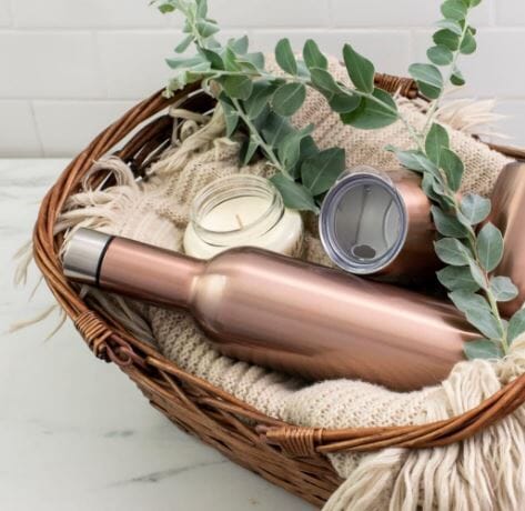 Avanti Wine Traveller Set - Rose Gold Insulated Bottles and Flasks The Cooks Kitchen 