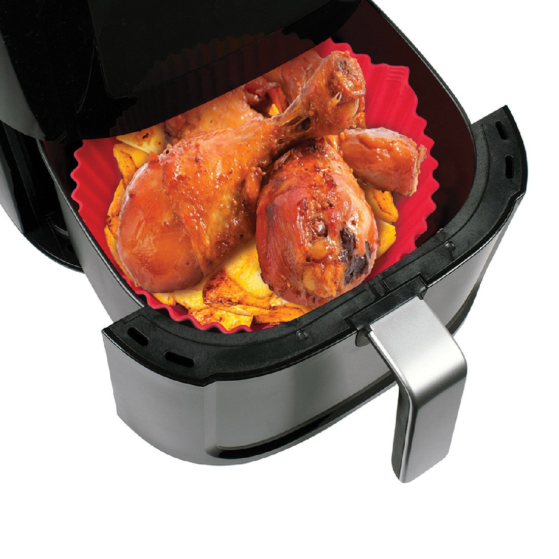 Avanti Airfryer Round Silicone Insert - Set/2 20 X 19 X 7.5cm