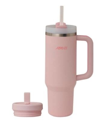 Avanti Hydroquench With 2 Lids 1l - Blush Insulated Bottles The Cooks Kitchen 