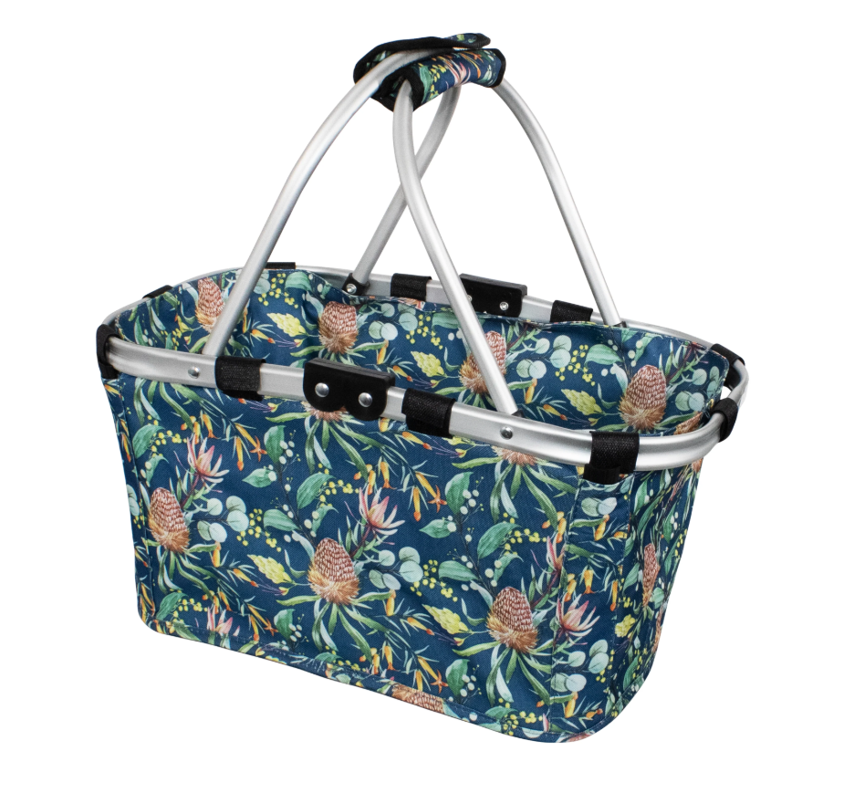 Karlstert Two Handle Foldable Carry Basket - Natives