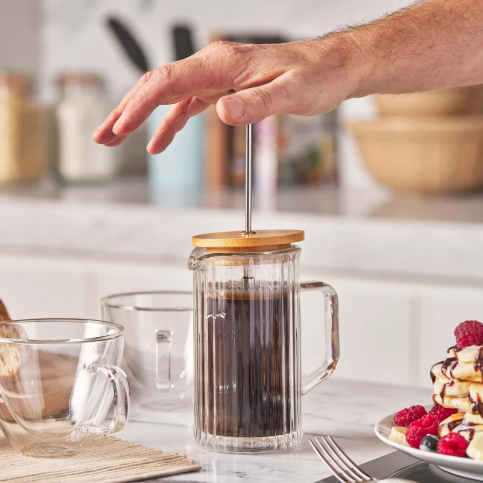 Avanti Rigato Double Wall Coffee Plunger - 350ml