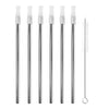 Avanti Cocktail Straws 6pk Stainless Steel