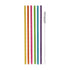 Avanti Reusable Straws - Rainbow - Set Of 24 Barware Accessories The Cooks Kitchen 