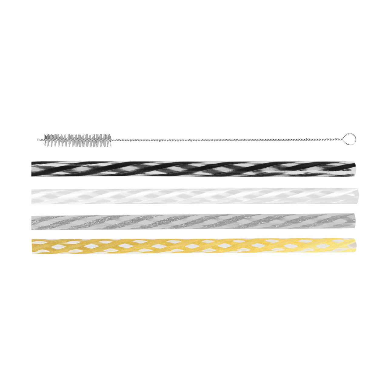 Avanti Reausable Cocktail Straws - Celebration - Set Of 24
