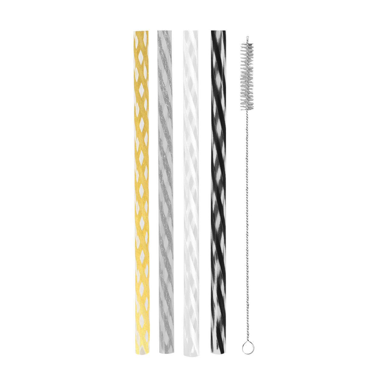 Avanti Reausable Cocktail Straws - Celebration - Set Of 24