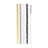 Avanti Reausable Cocktail Straws - Celebration - Set Of 24