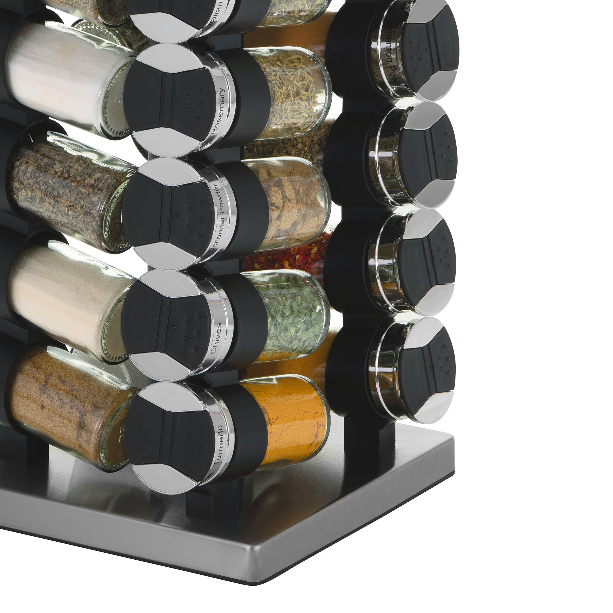 Avanti Revolving Herb Spice Rack 20 Jars
