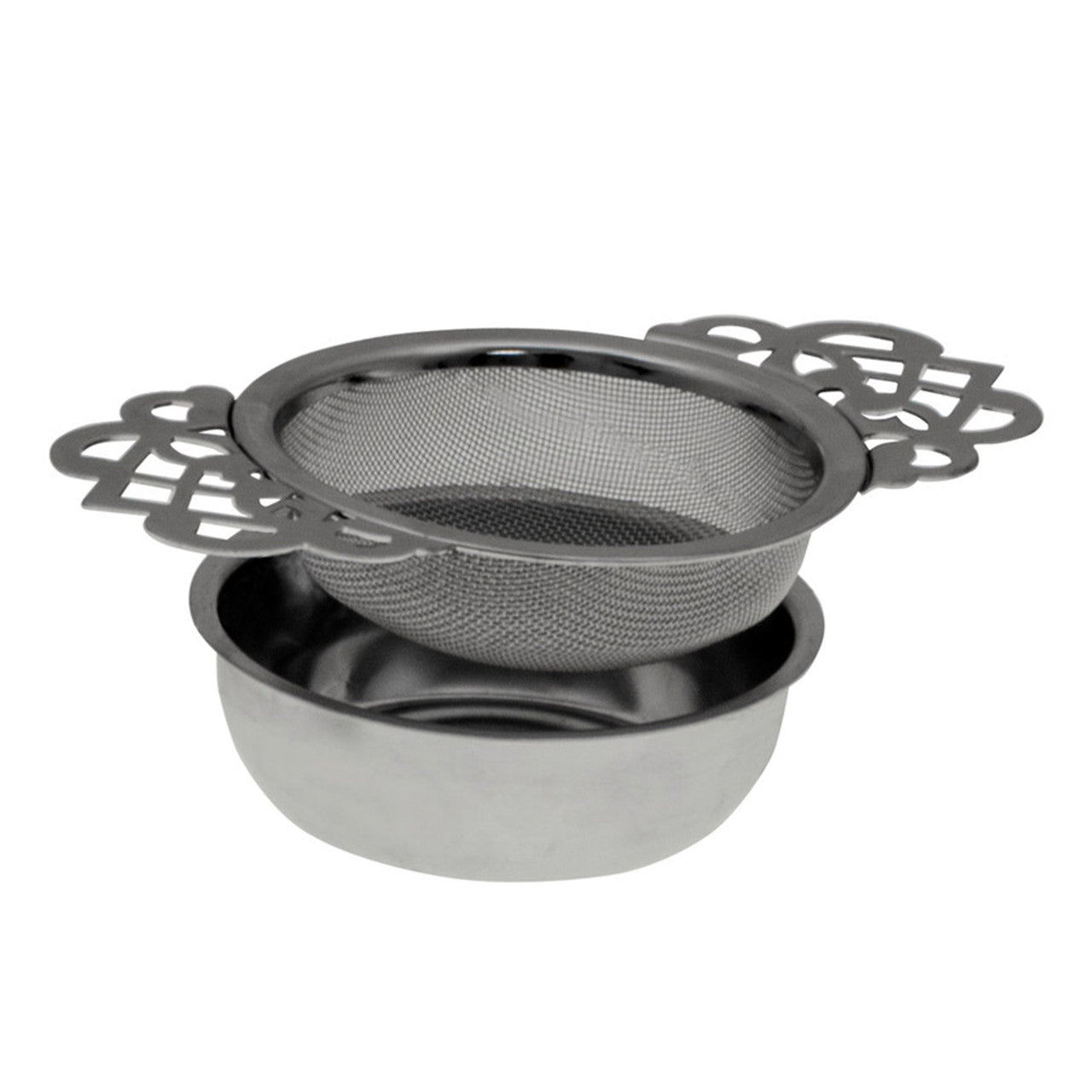 Avanti Empress Tea Strainer With Drip Bowl