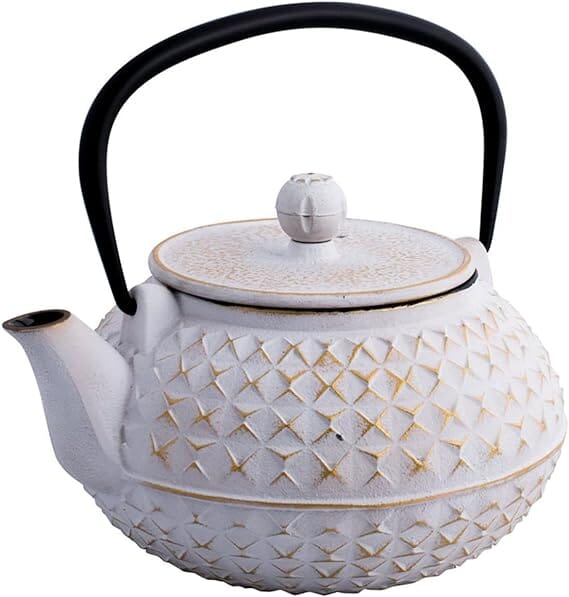 Avanti Empress Teapot 900ml - White Gold Teapots & Infusers The Cooks Kitchen Mandurah 