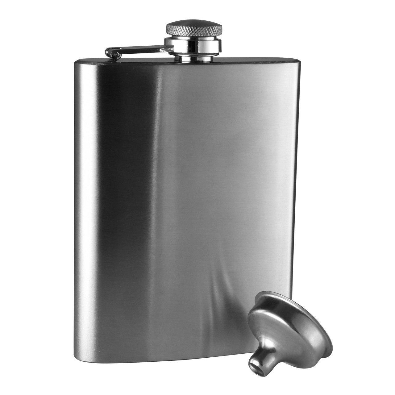 Avanti Hip Flask With Funnel - Satin