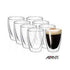 Avanti Caffe Twin Wall Glass - Set Of 8 - 250ml