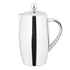 Twin Wall Coffee Plunger Stainless Steel 500ml
