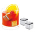 Avanti Stainless Steel Ice Cubes Set Of 4