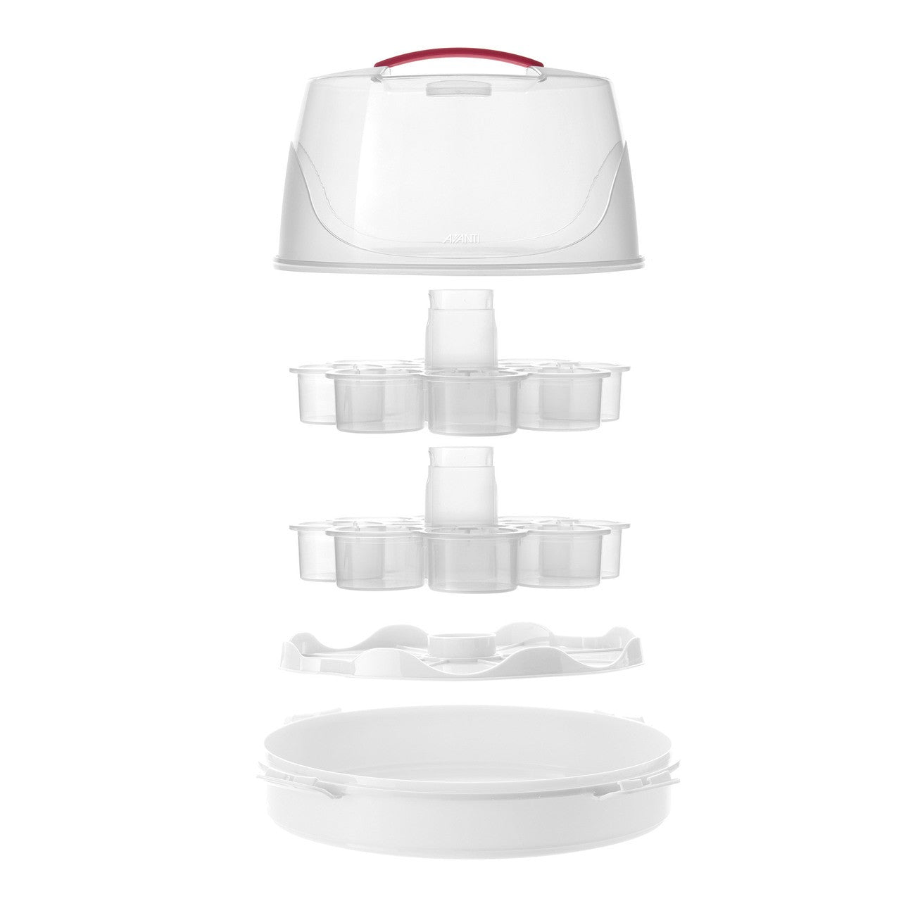 Avanti  Universal 16 Cupcake & Round Cake Carrier