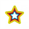 Avanti Star Cookie Cutters 5 Piece Set - Multi Coloured