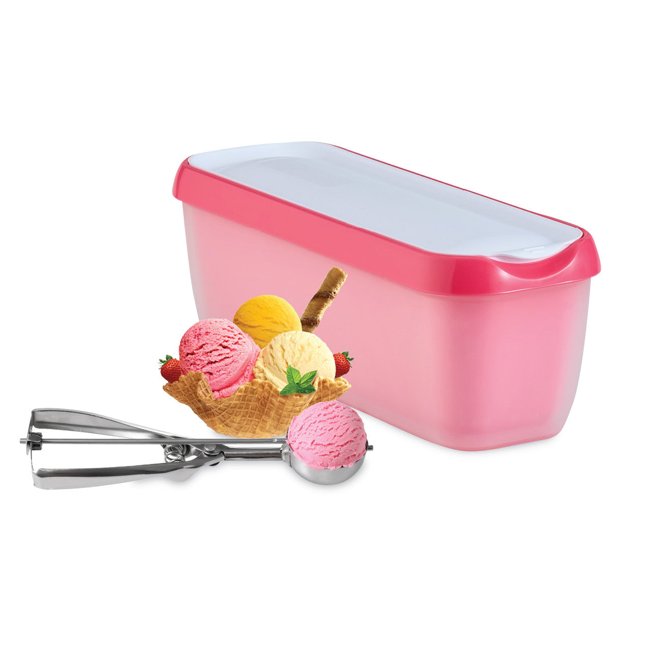 Avanti Scoop Easy Ice Cream Tub - Berry