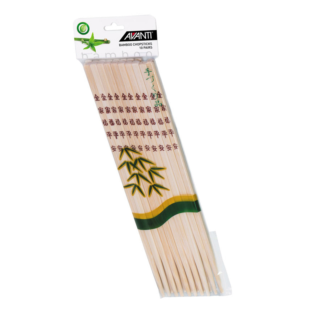 Bamboo Chopsticks 26.6cm Set Of Ten