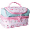Avanti Yum Yum Double Decker Lunch Bag Owls - Teal Multi
