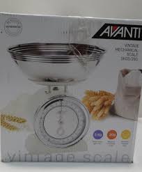 Avanti Vintage Mechanical Scales - White