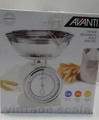 Avanti Vintage Mechanical Scales - White Scales The Cooks Kitchen 