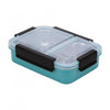 Avanti 2 Compartment Lunch Box - Turquoise