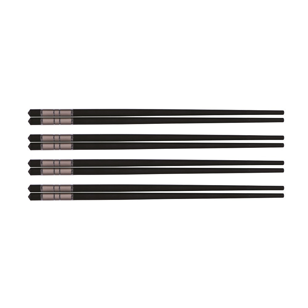 Avanti Traditional Chopsticks - Set Of 4 Silver