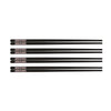 Avanti Traditional Chopsticks - Set Of 4 Silver