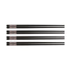 Avanti Traditional Chopsticks - Set Of 4 Silver
